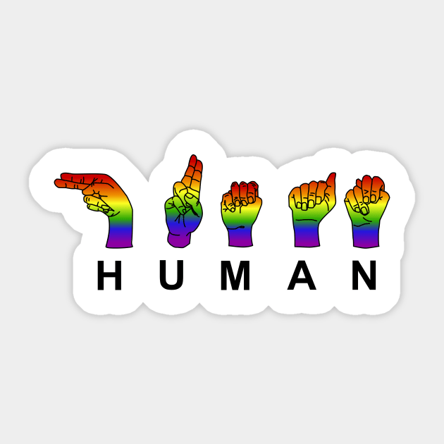 One Love_Human Sticker by JeRaz_Design_Wolrd